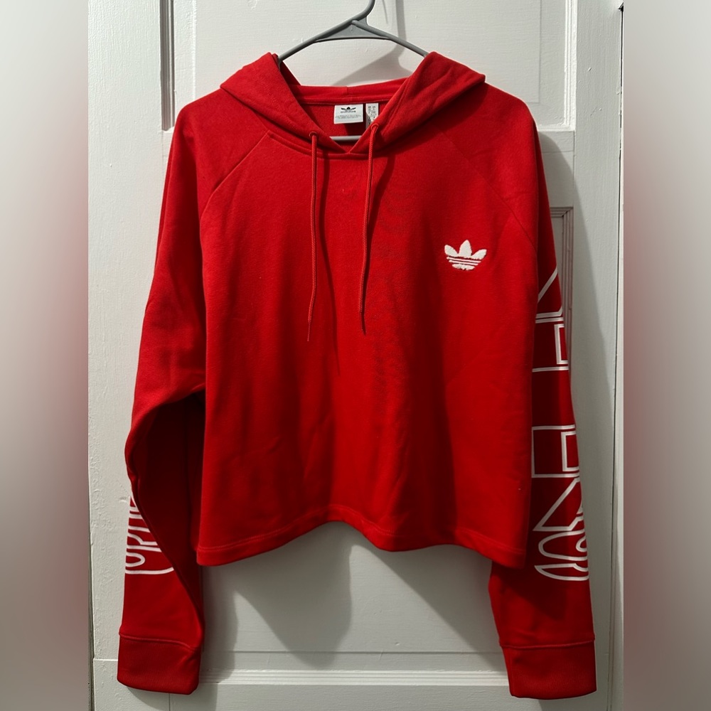 Adidas Cropped Hoodie